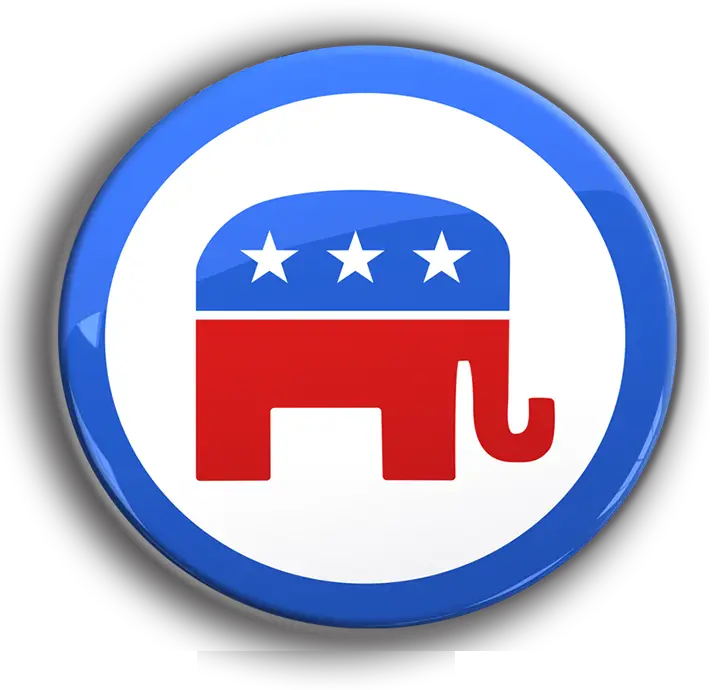 共和党按钮